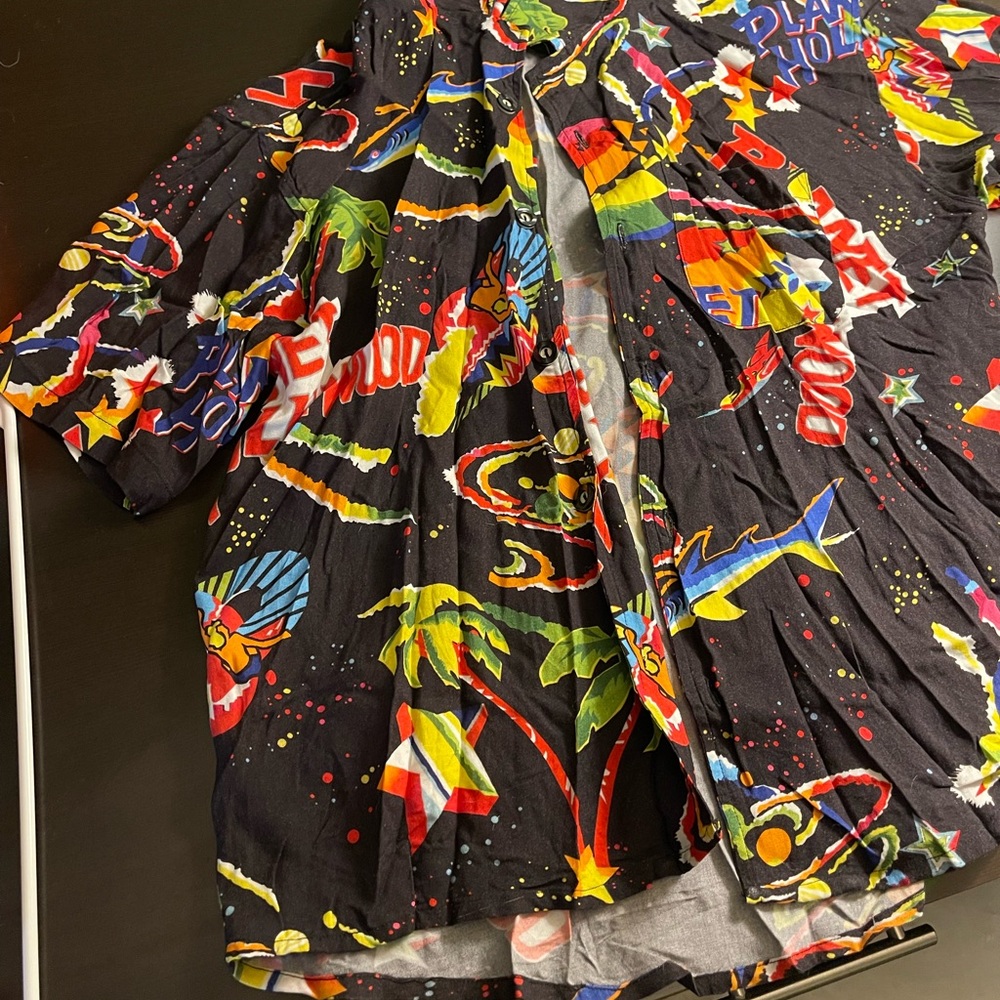 Colorful Graphic Short Sleeve Shirt